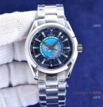 AAA Replica Omega Aqua Terra Worldtimer Watch Stainless Steel